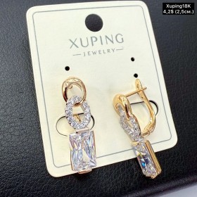 Сережки Xuping18К 20067 ( 2.5 см)